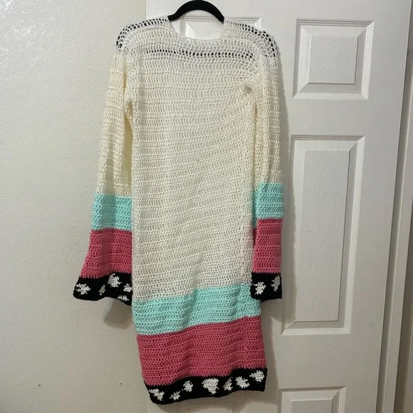 Handmade Butterfly Cardigan Demon Slayer Sinobu size M - Picture 3 of 4